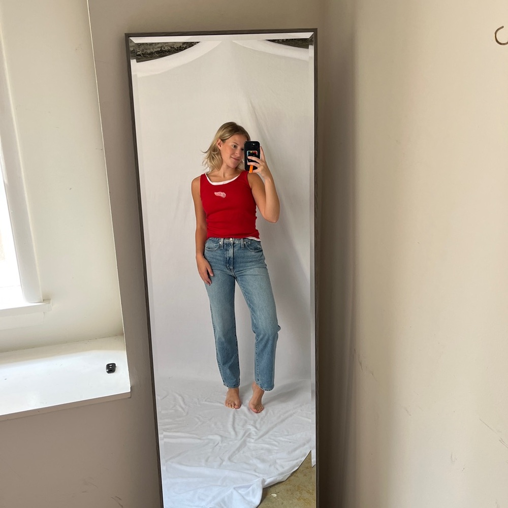 Madewell straight leg jeans